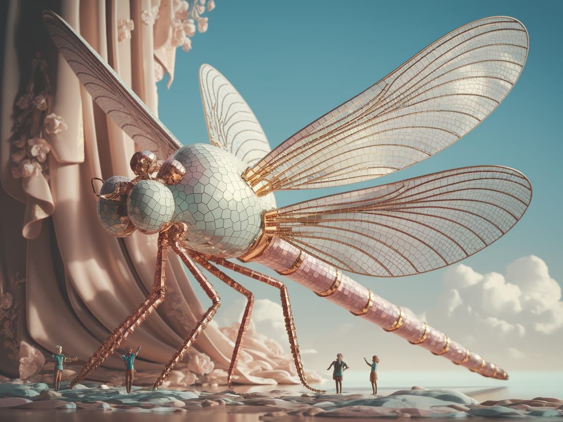 Monster dragonfly