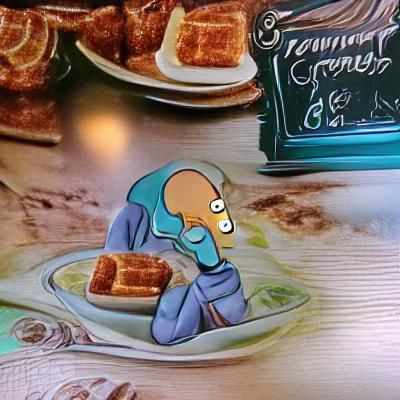 Squidward's Existential French Toast Crisis
