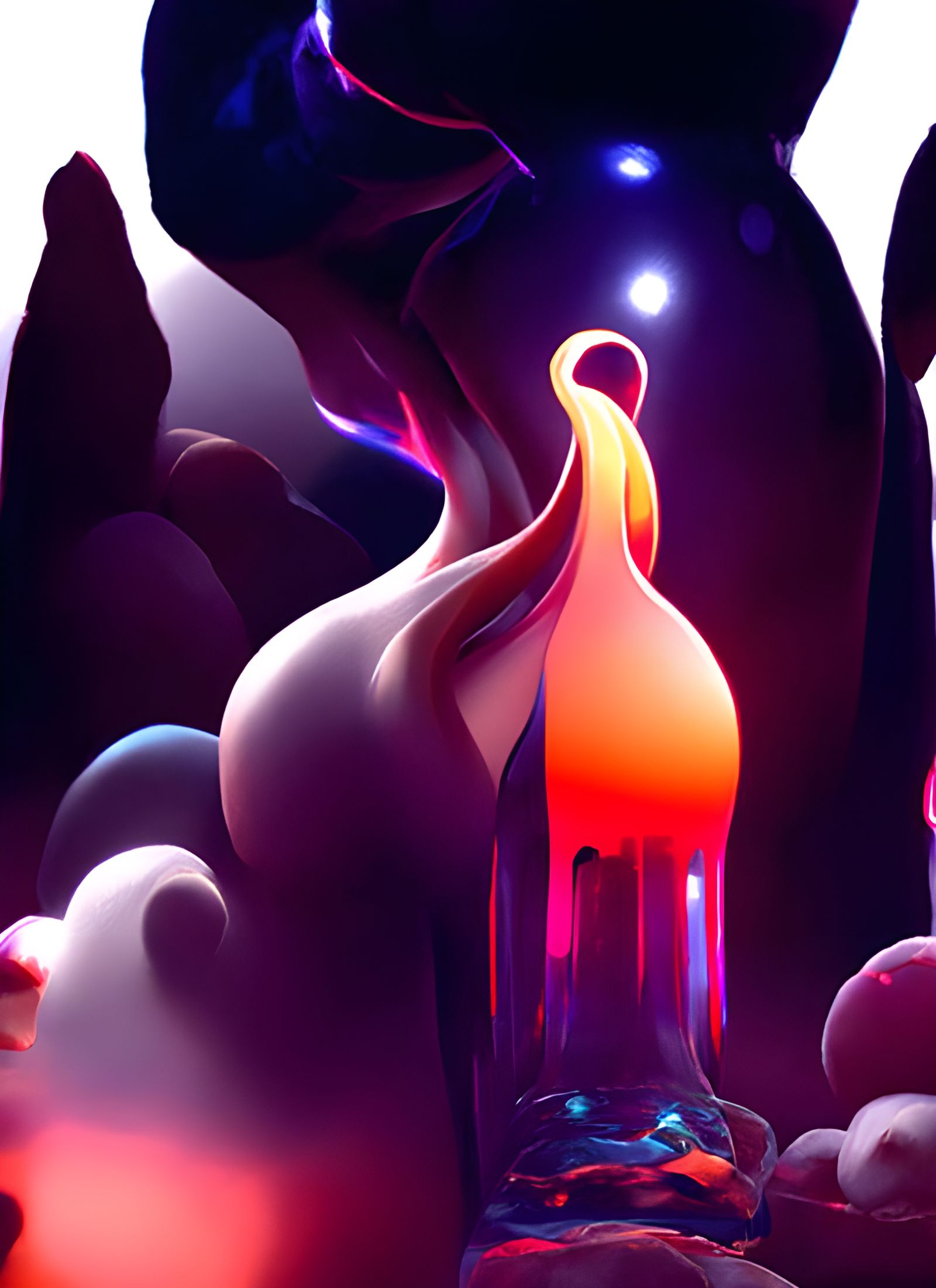 Celestial Lava Lamp: A Digital Masterpiece