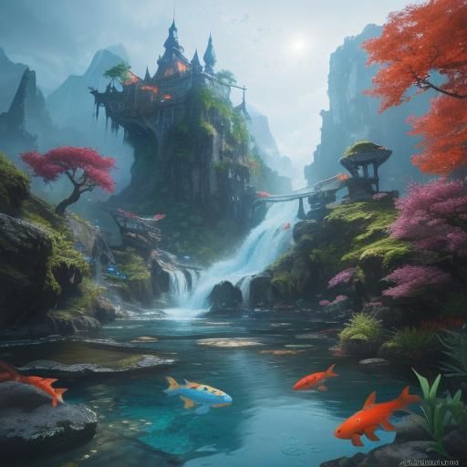 Koi Island