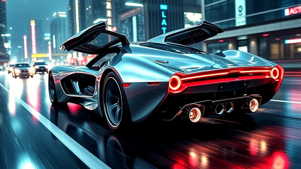 Cybernetic Muscle Car 🤖💪🏎