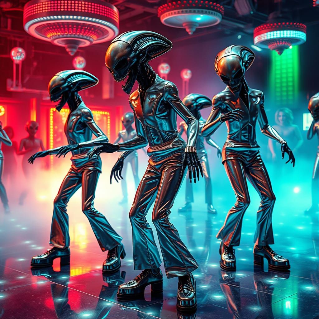 Alien Disco Floor