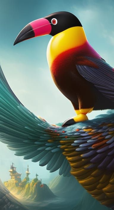 Toucan from Rainbow Birdland