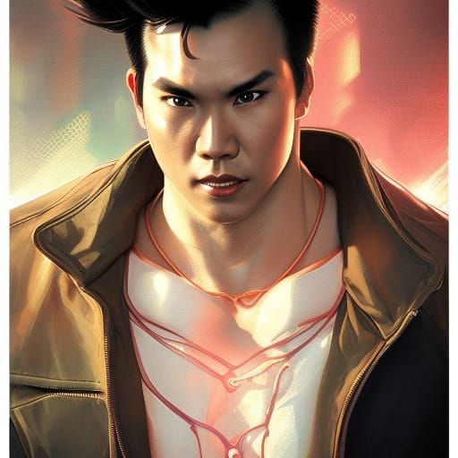 Billy Lee Portrait: Hyperdetailed Concept Art