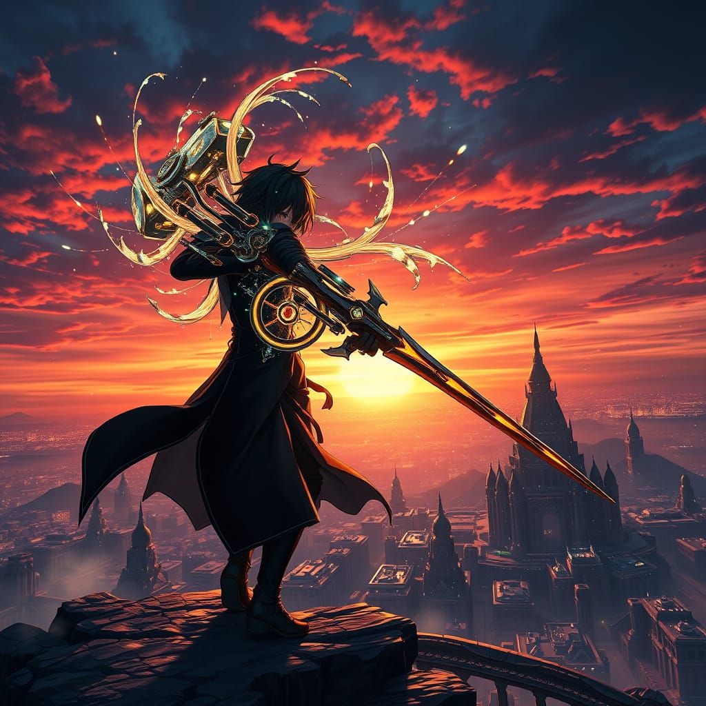 Kirito Unleashes God Mode in Epic Sword Art Online Landscape