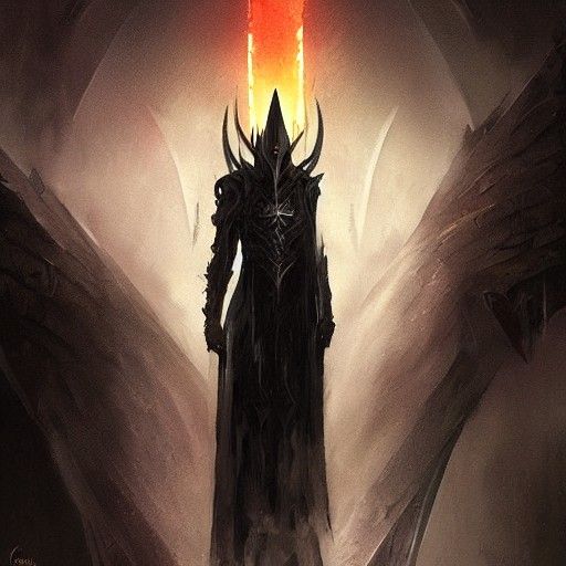 Sinister Sauron Artwork