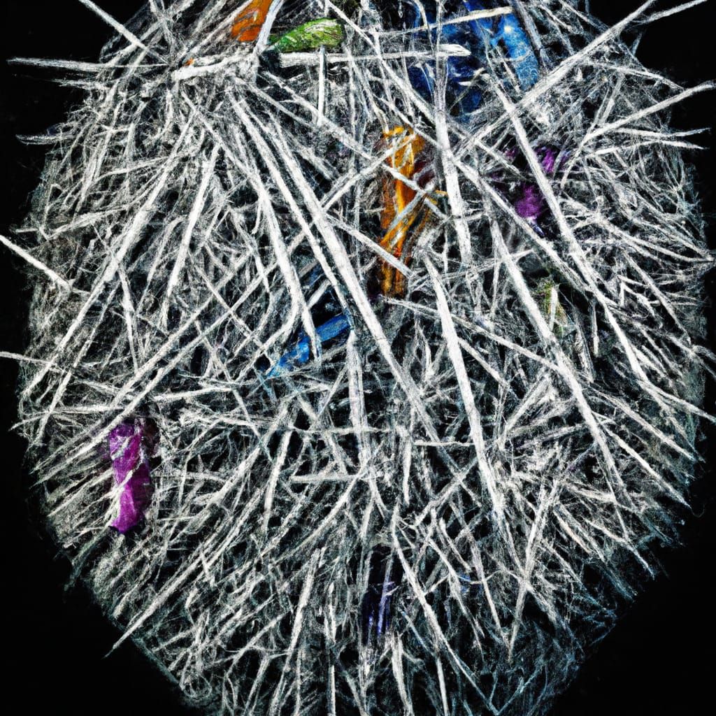 Hyperrealistic Discarded Needles: Graphic Novel Style