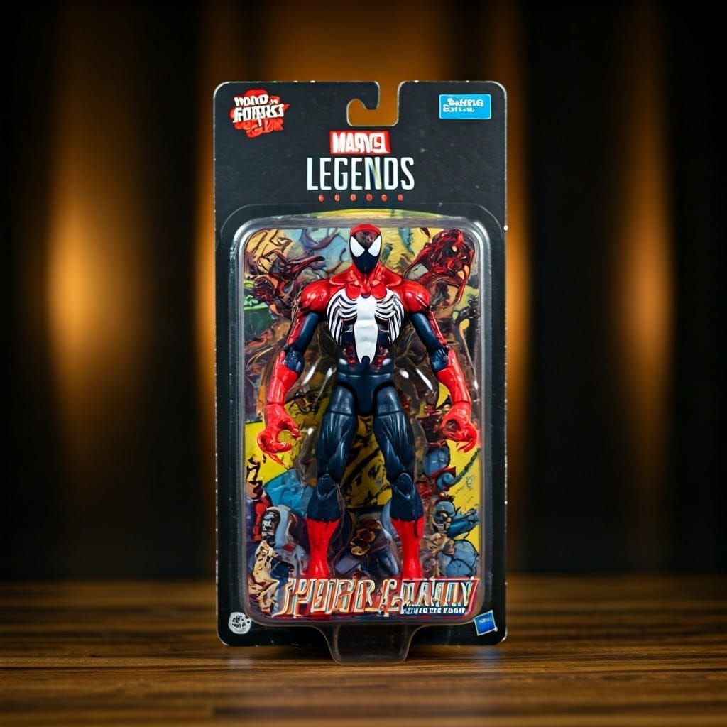 Retro Spider-Carnage Action Figure in Package