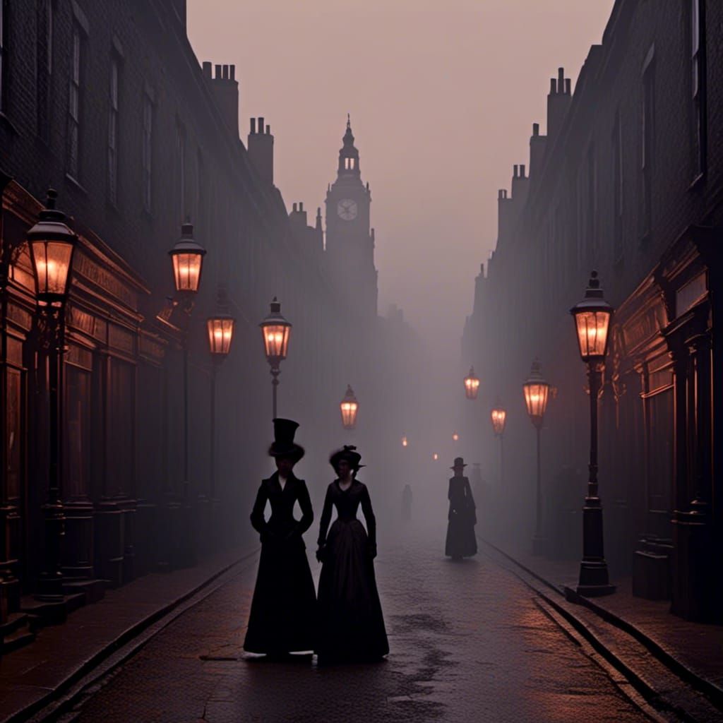 Misty London Street 1881 ⚙️ Dark Fantasy Mod