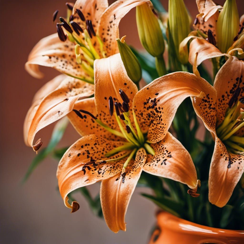 Asiatic Tiger Lilies