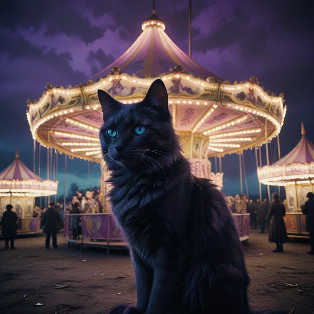 Eerie Abandoned Carnival Becomes Secret Neko Villain Base