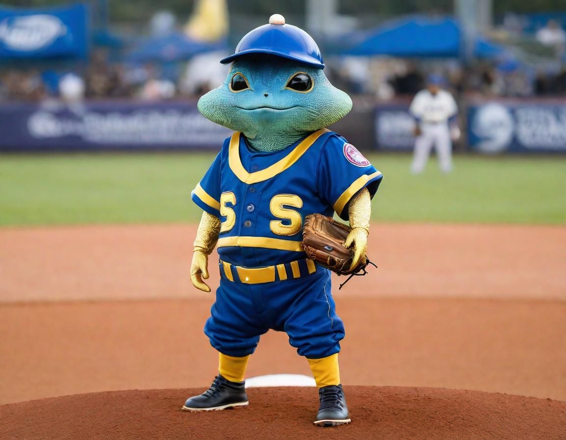 Alien baseball player for the Saturn Starr's