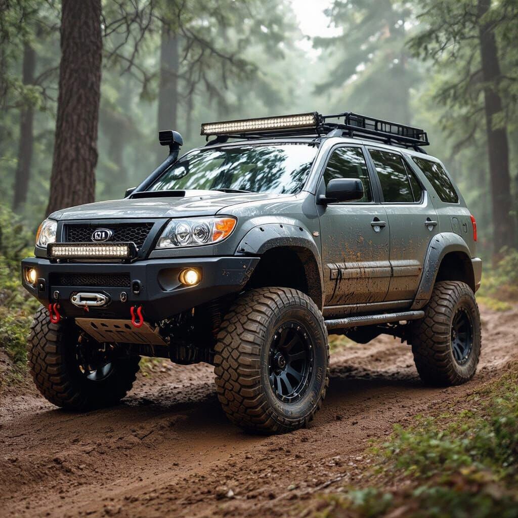 Kia Sportage SUV as Off-Road Vehicle