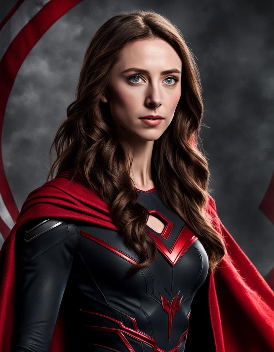 Cinematic Scarlet Witch Portrayal: Athletic and Powerful