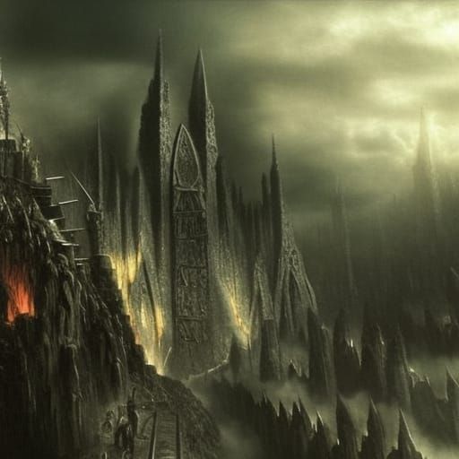 Epic Battle at the Black Gate of Mordor