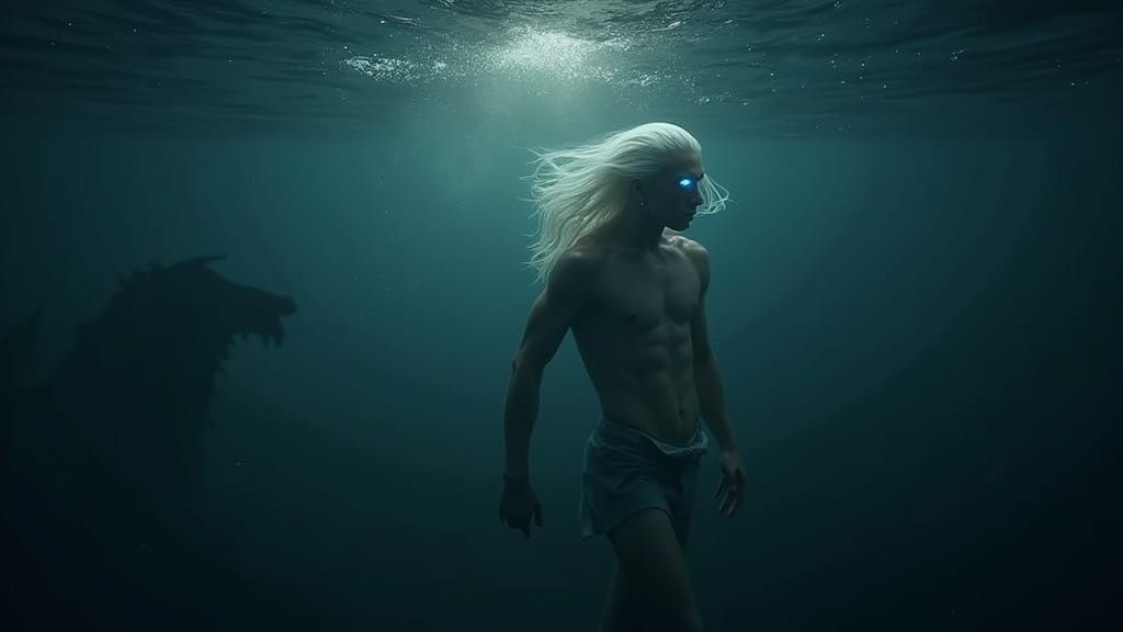 Daemon Targaryen's Ethereal Dive into the Gods' Eye