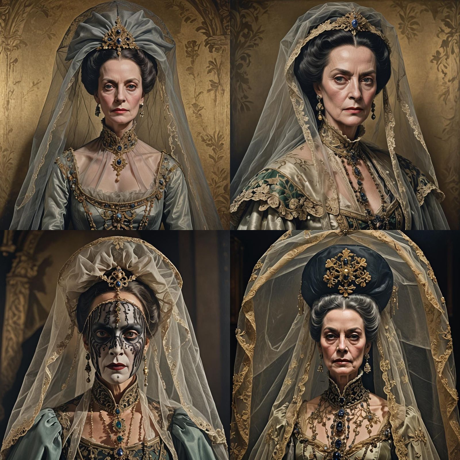 The Infamous Countess of Castiglione in Cinematic Portrait