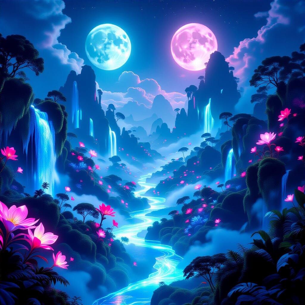 Pandora's Surreal Alien Paradise Biome