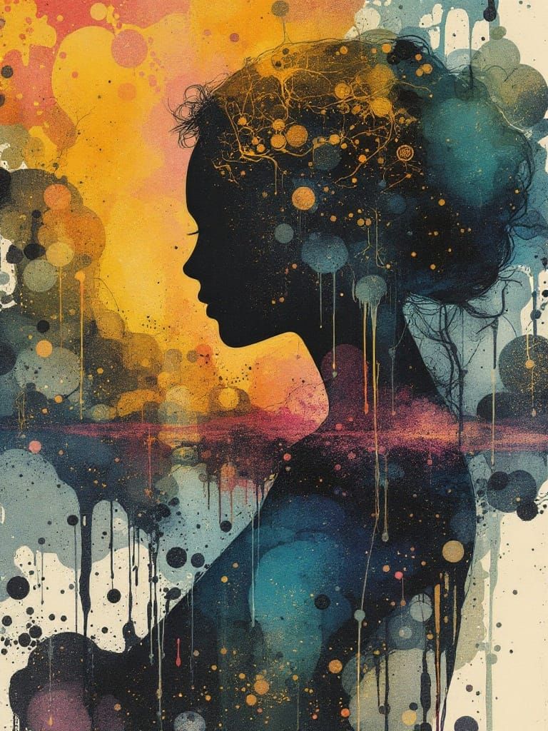 Liquified Embossing Liquified Silhouettes Liquified Tears