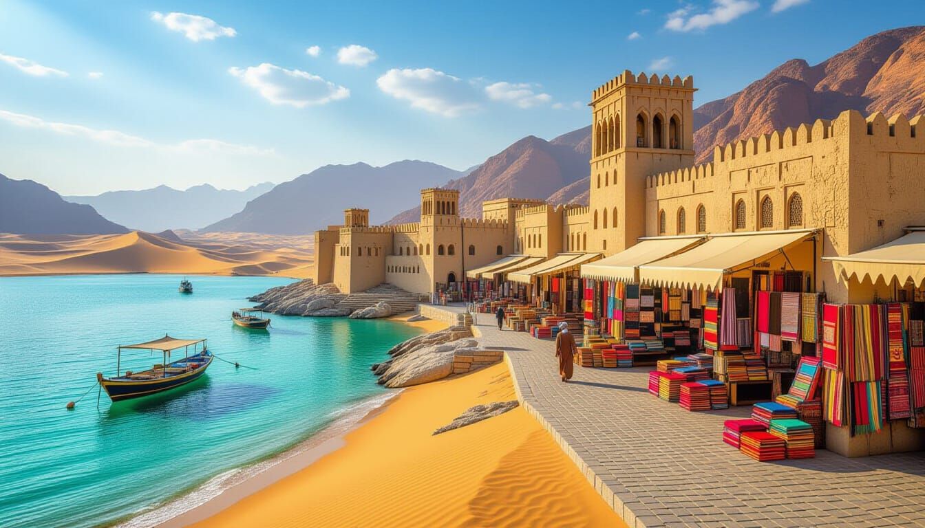 Hyper-Realistic Photography of Oman's Cultural Heritage