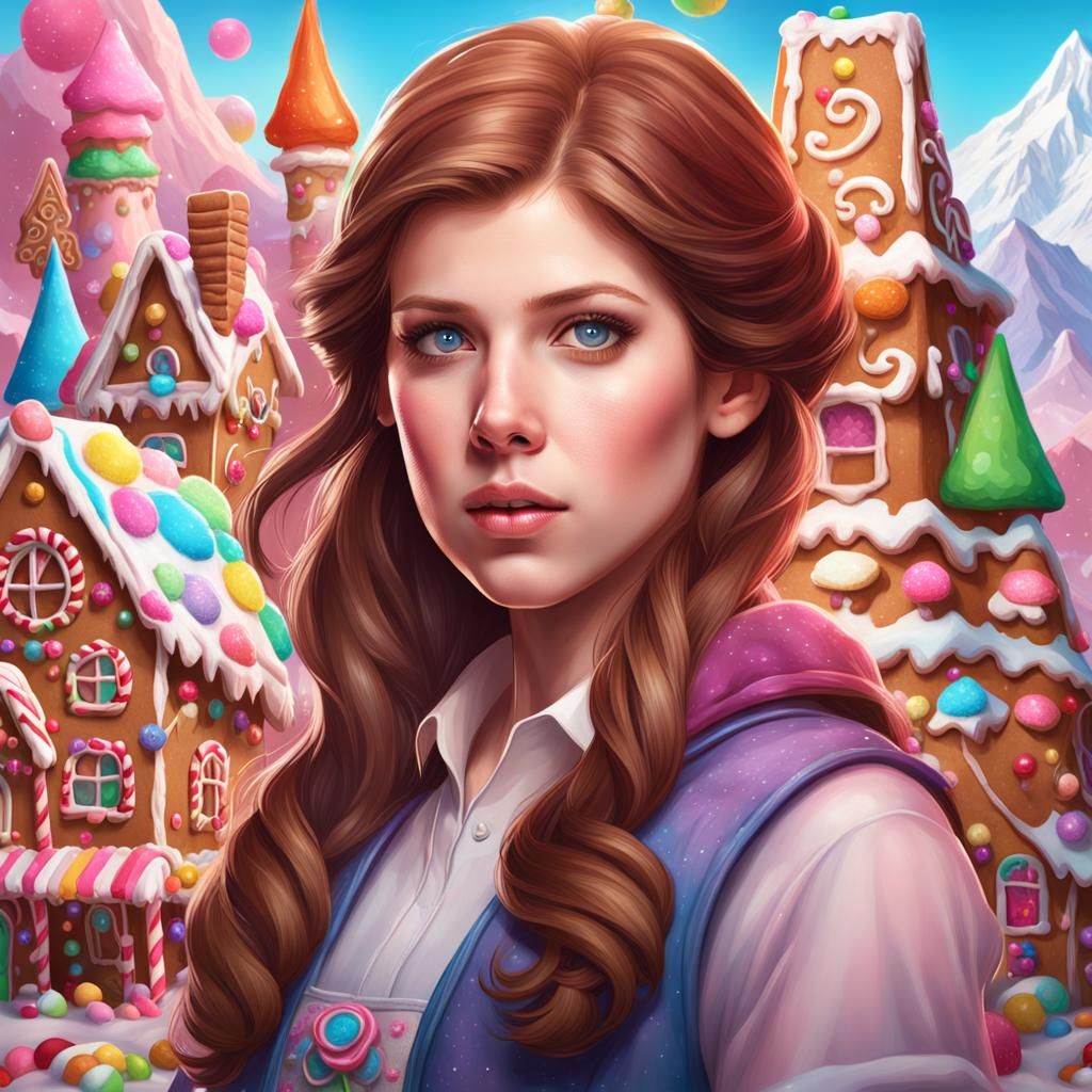 Anna Kendrick in Candyland Concept Art
