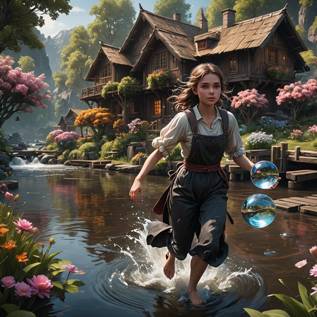 happy life in a fantasy world