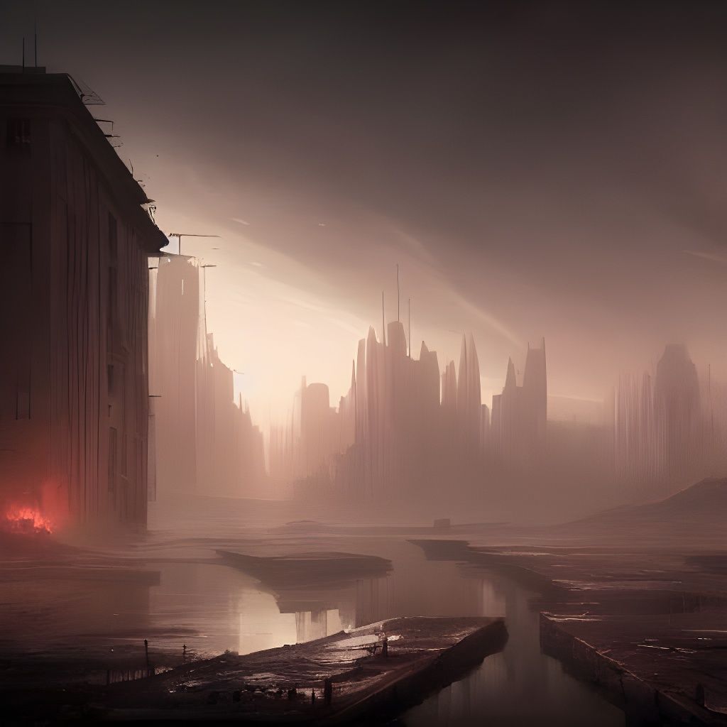 Post-Apocalyptic Earth 2050: A Dark Fantasy Concept