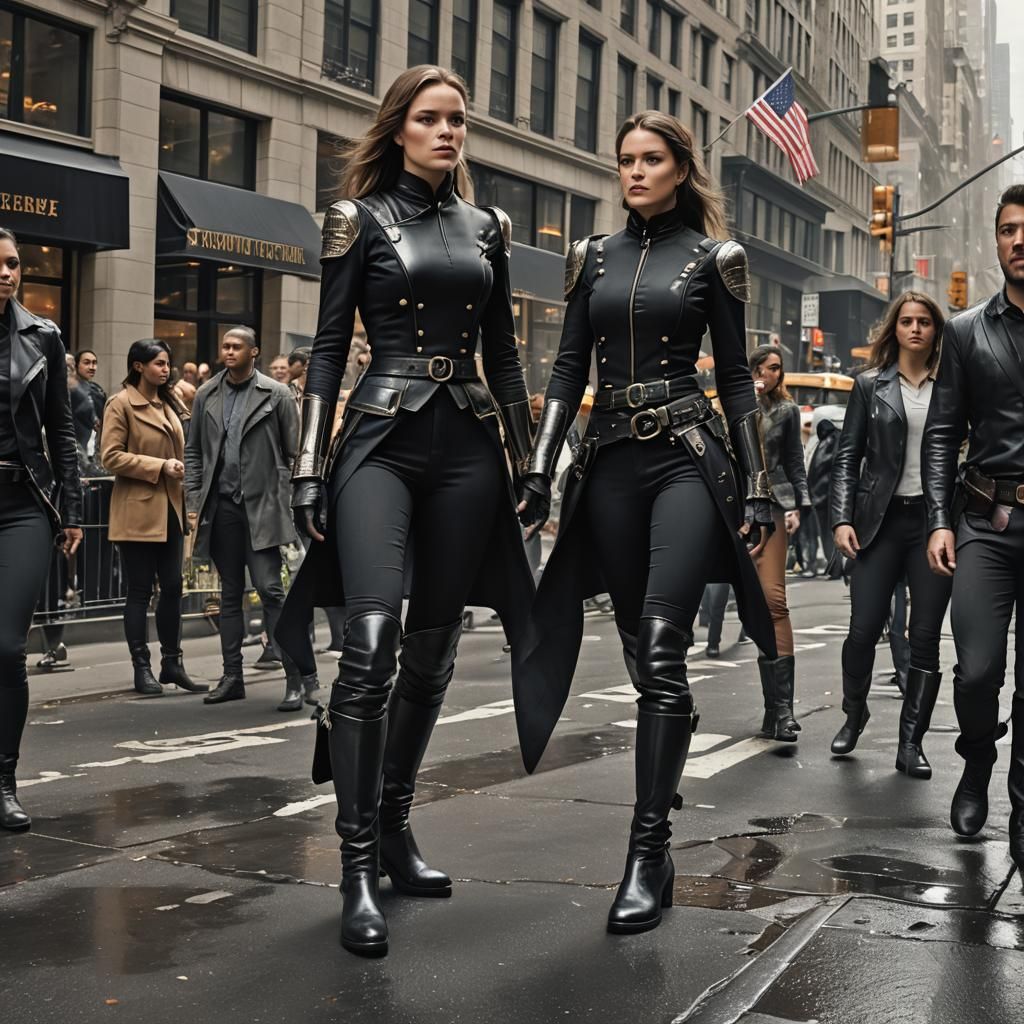 Women Support Female Supremacy Act: Dark Fantasy Art