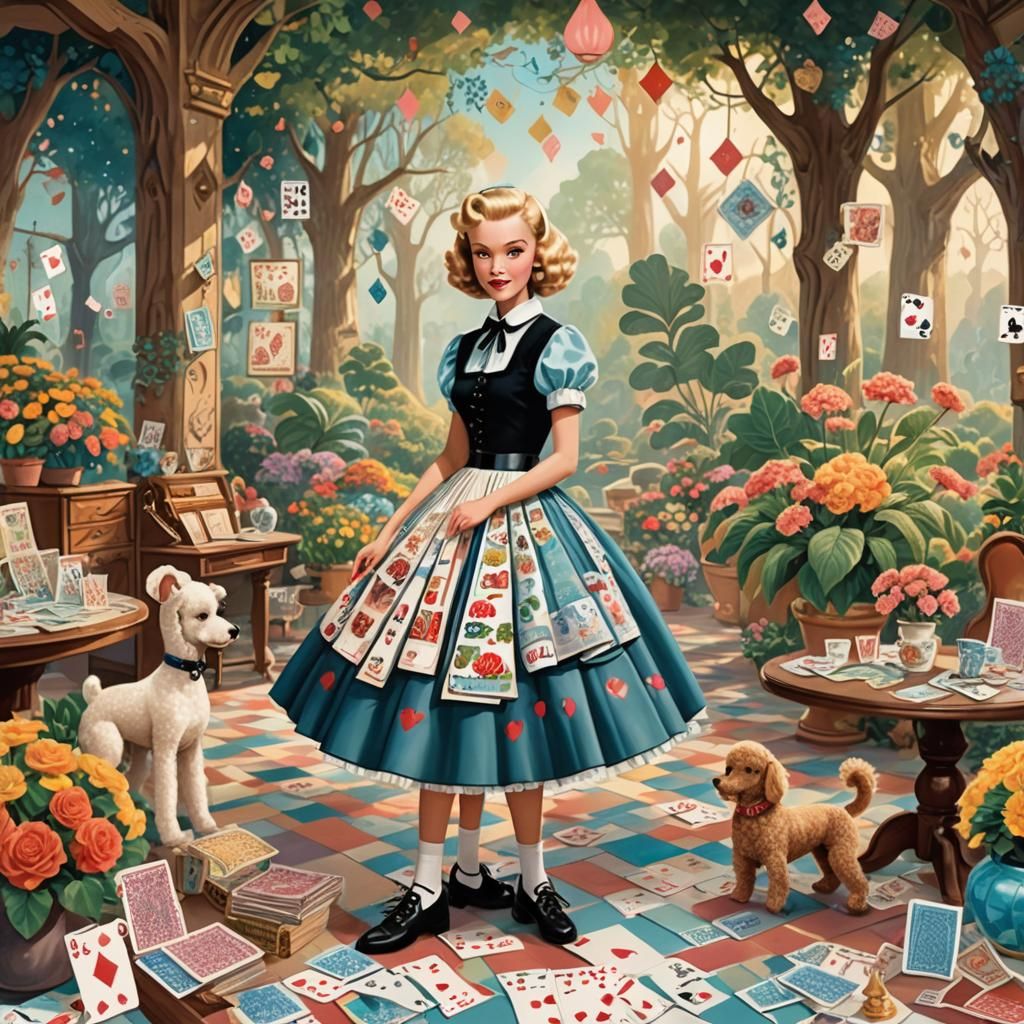 Alice in Wonderland: 1950s Retro-Futurism