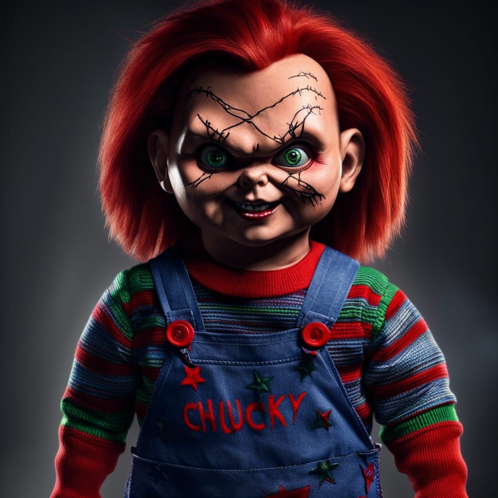 Adult Chucky: A 2023 AI Interpretation