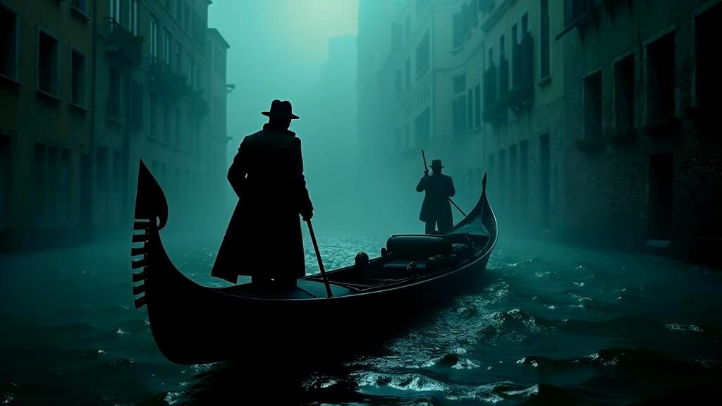 Detectives Confront Deep Ones in 1920s Venice