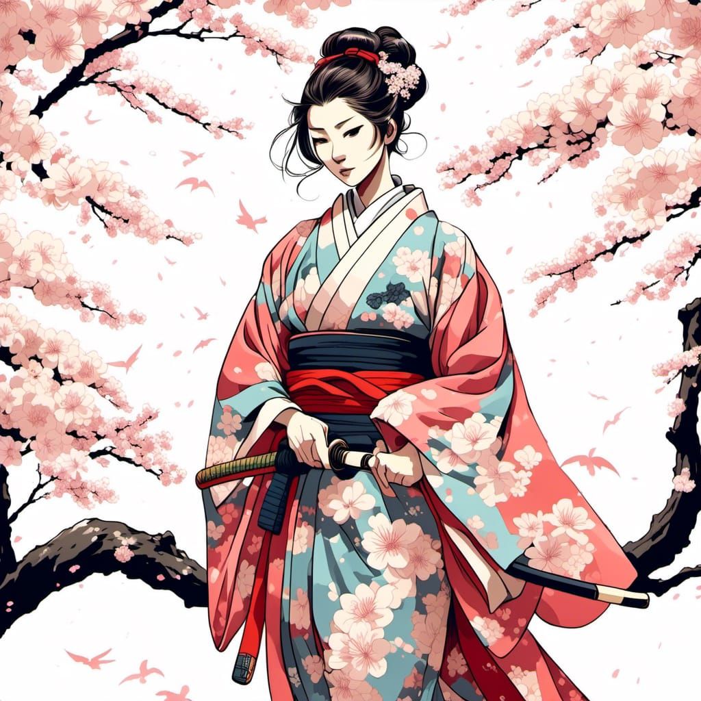 Beautiful Japanese Samurai