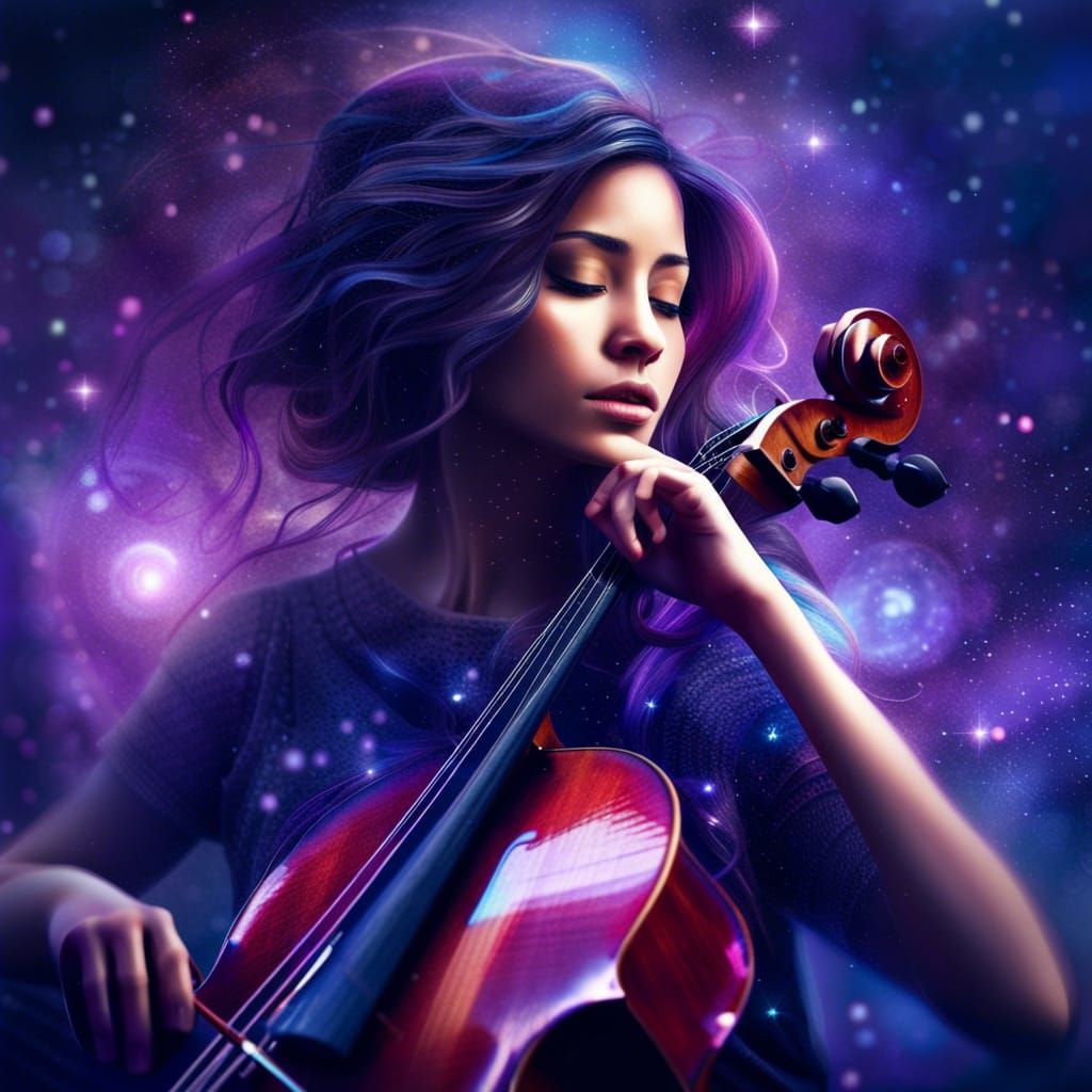 Cosmic Cello: The Celestial Harmony