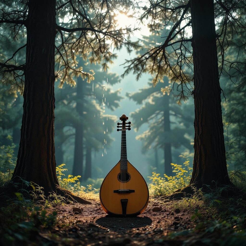Crying Oud in Lebanese Cedar Forest