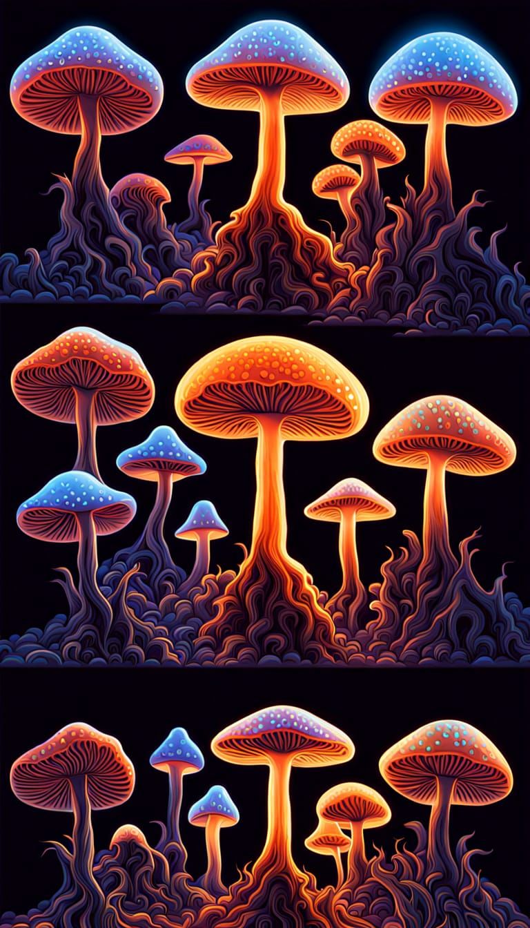 AI Visualizes Psilocybin's Effect on Mentality