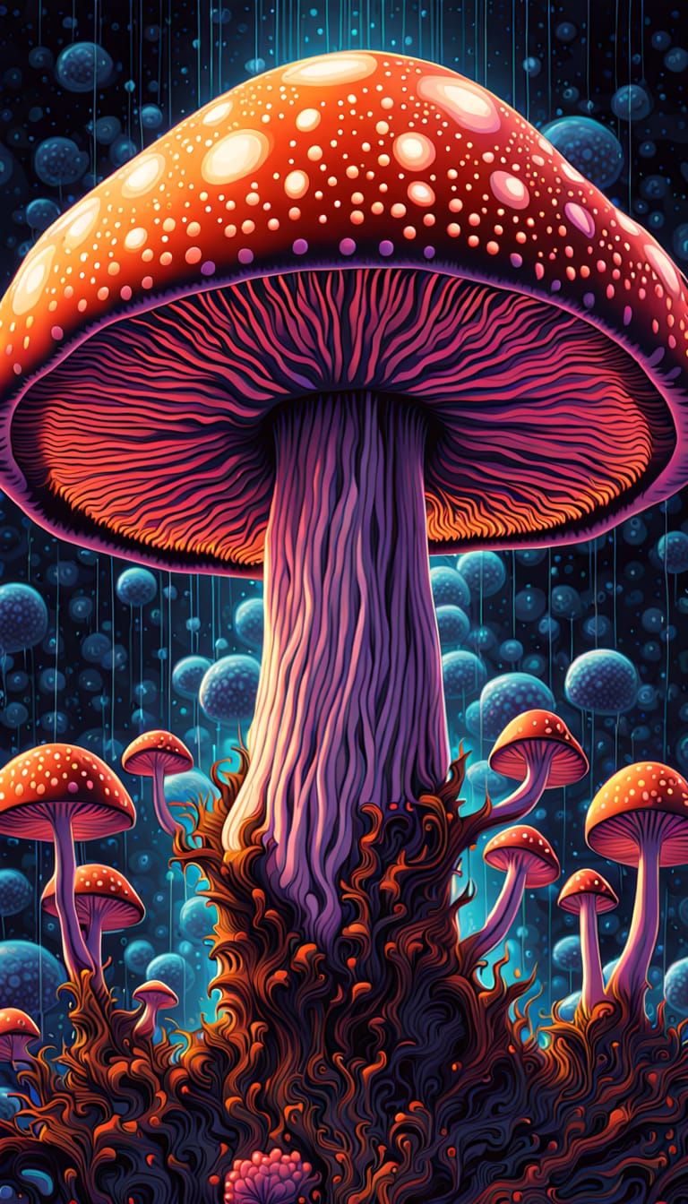 Psilocybin Chemical Structure Visualized in Four Styles