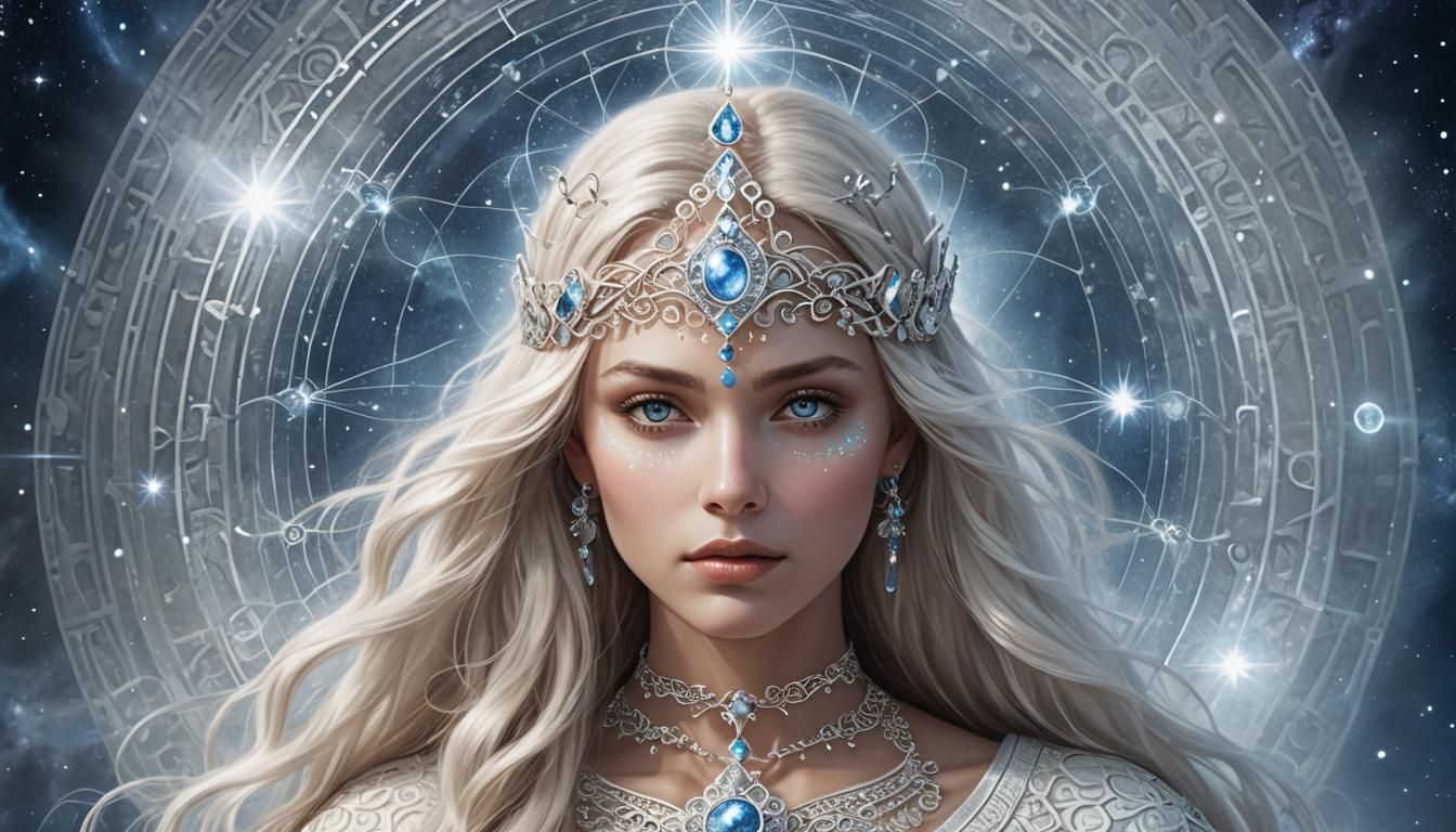 Nordic Princess Ashna Aligned with Galactic Centers
