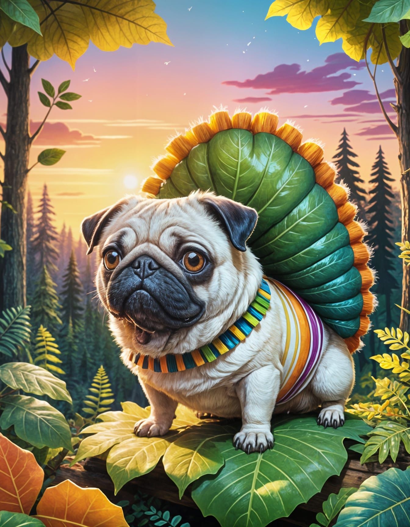 Pug caterpillar