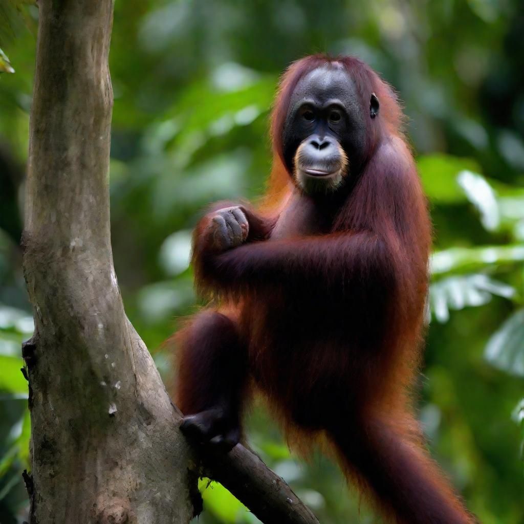Malaysia has said it plans to start giving orangutans as gif...