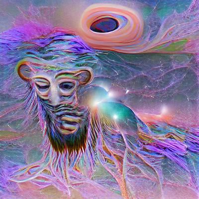 Abstract Art Generated From Simple Prompt