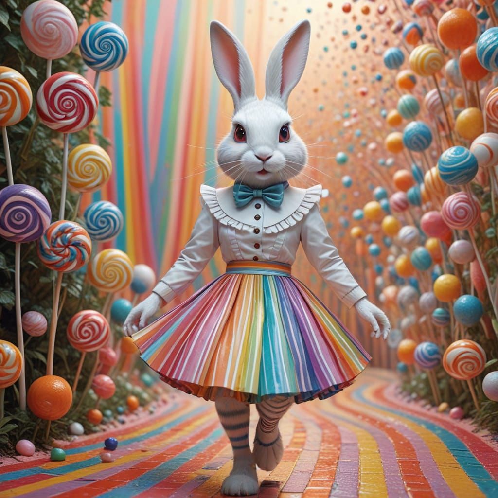 The Easter Bunny's Dilemma: "I'm not saying I'm harebrained, but... Have you seen my basket?!"