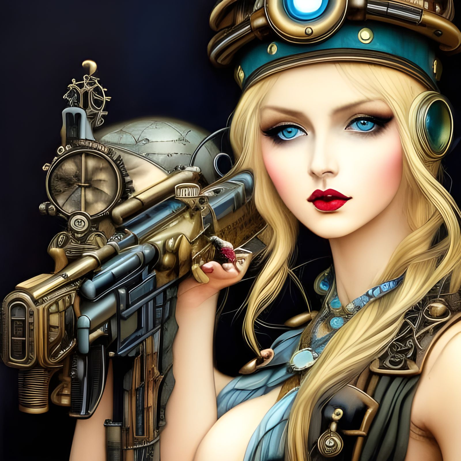 STEAMPUNK BLONDE 107