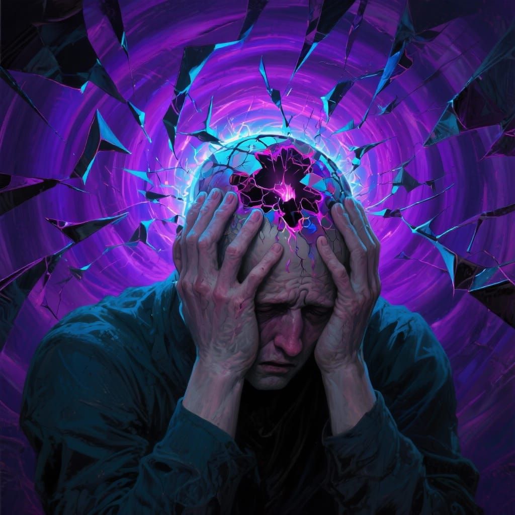 Surreal Head Trauma Vortex