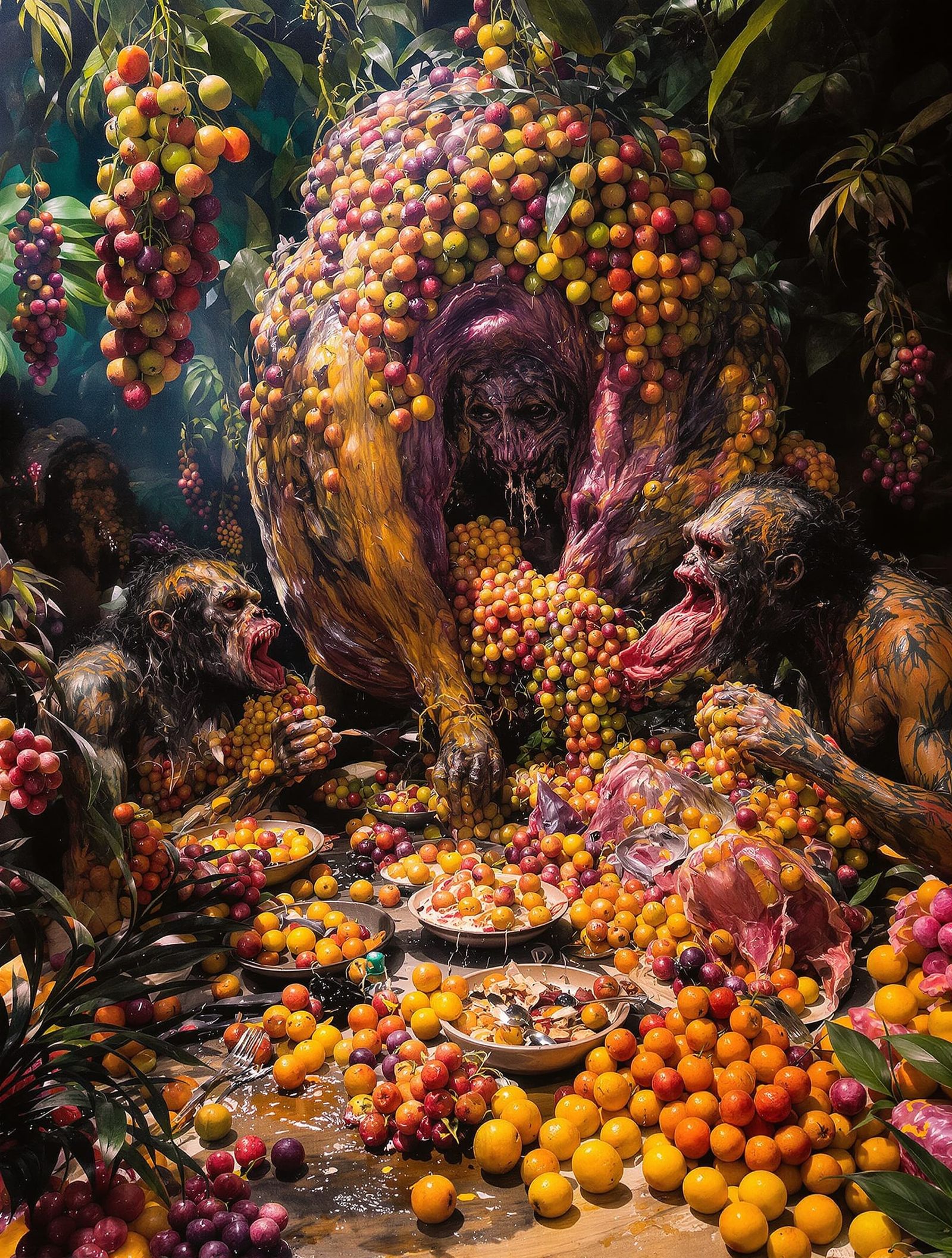 Drunken Neanderthals Feast on Fermented Jungle Fruits