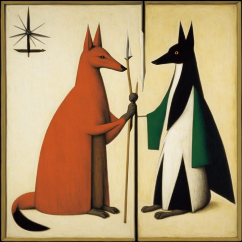 Foxes and Geese: A Study in Opposites