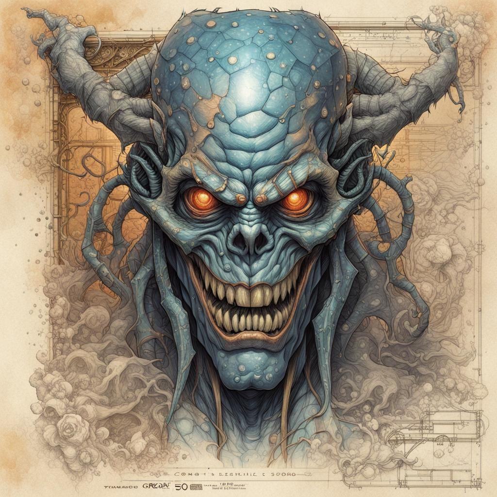 Monster Celebrates Milestone in Hyperrealist Blueprint Style