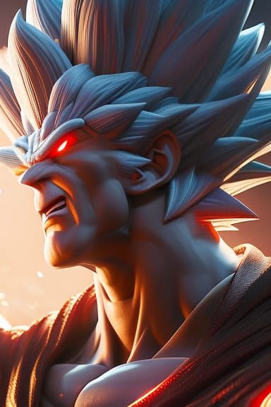 GOKU SUPER SAIYAN GOD