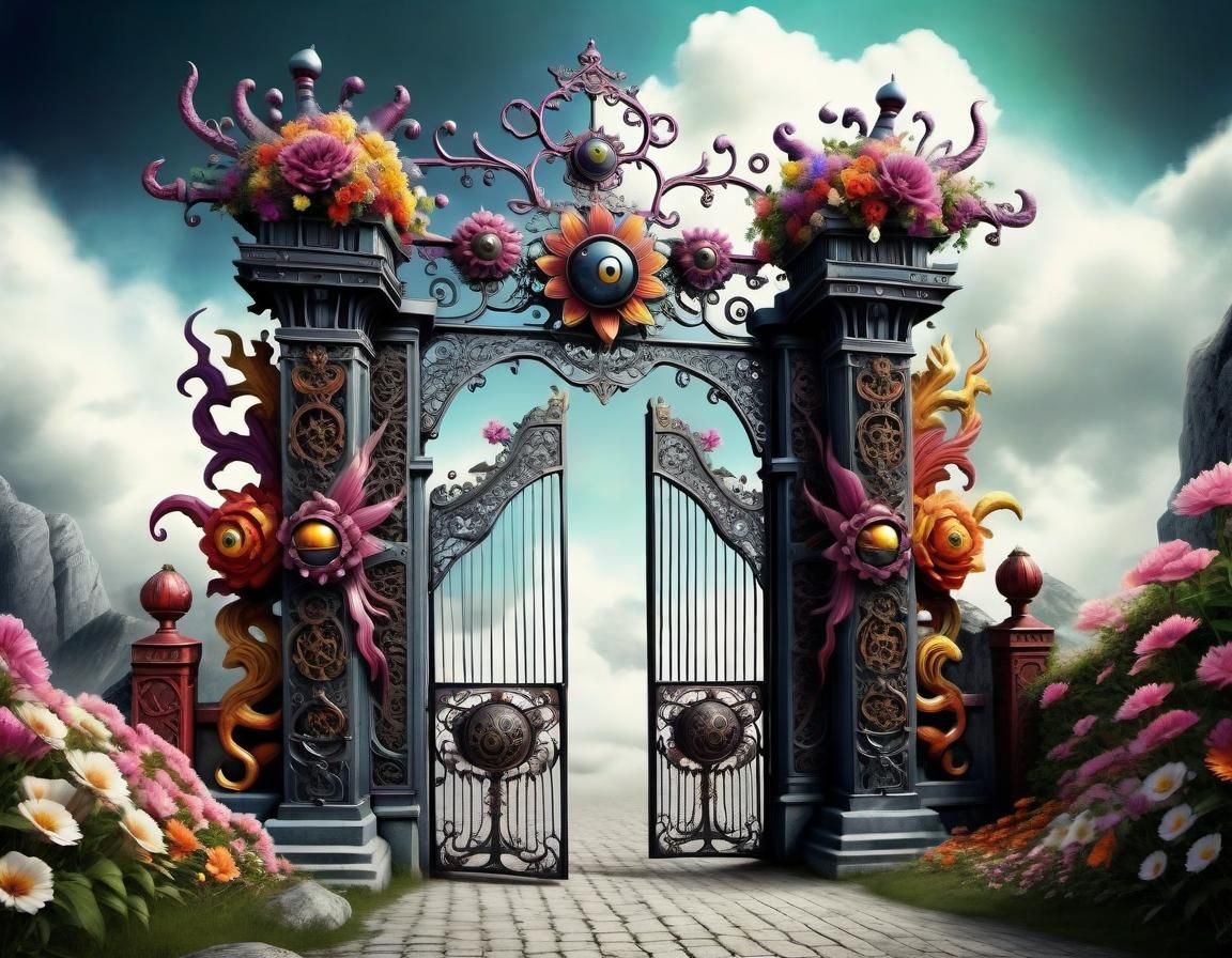 Entrance gate to the 7th heaven