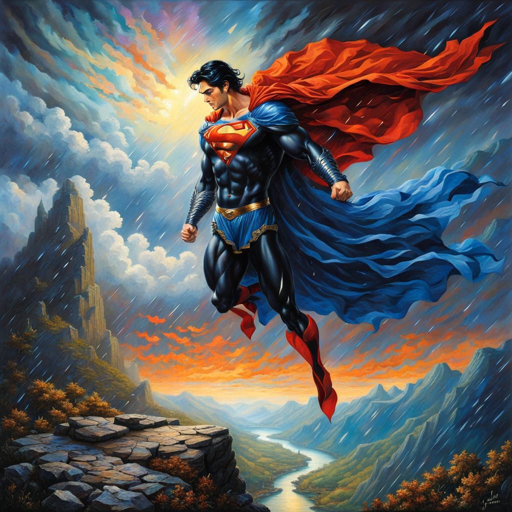 Ancient Superman Concept