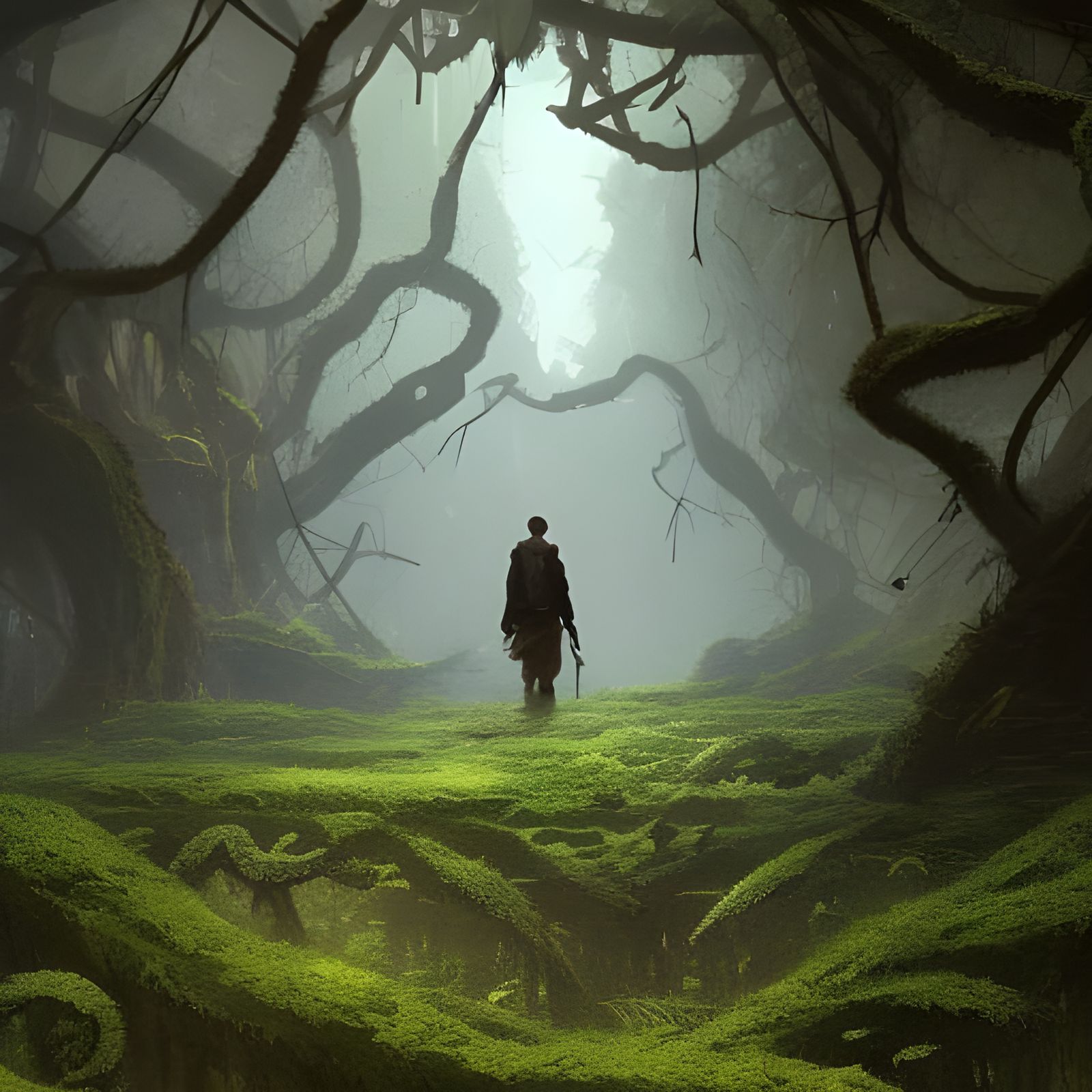 Overgrown City: A Dark Fantasy Masterpiece